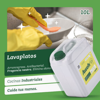 Lavaplatos jabón líquido Aweh 10 Litros