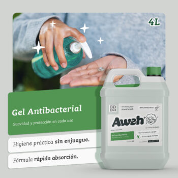 Gel Antibacterial Aweh 4 Litros